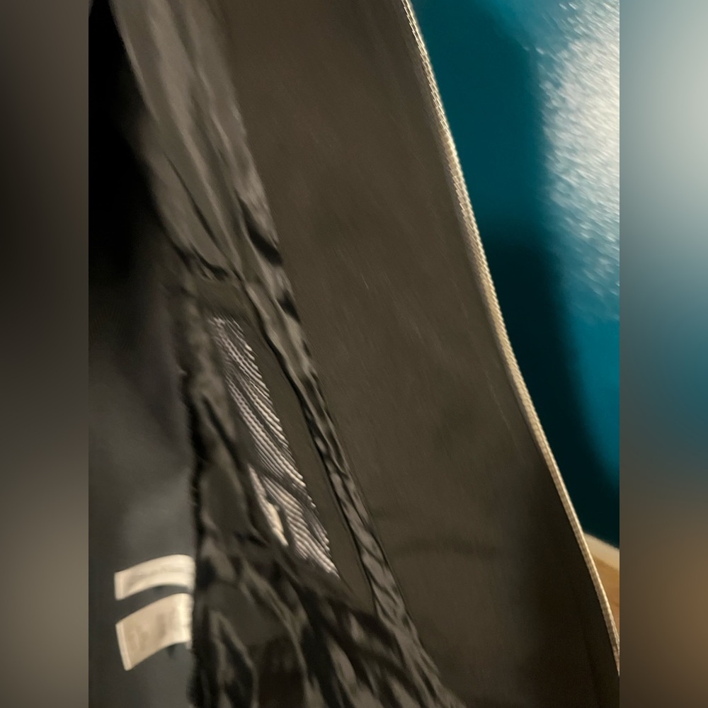 Calvin Klein Black Trench Coat - Picture 7 of 8